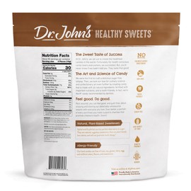 Dr. John’s Sugar Free Candy, Healthy Hard Candy with Zero Sugar, Low Calorie Snack, Keto Friendly, Vegan, Gluten Free, Butterscotch, 252 Count, 2.5 LB