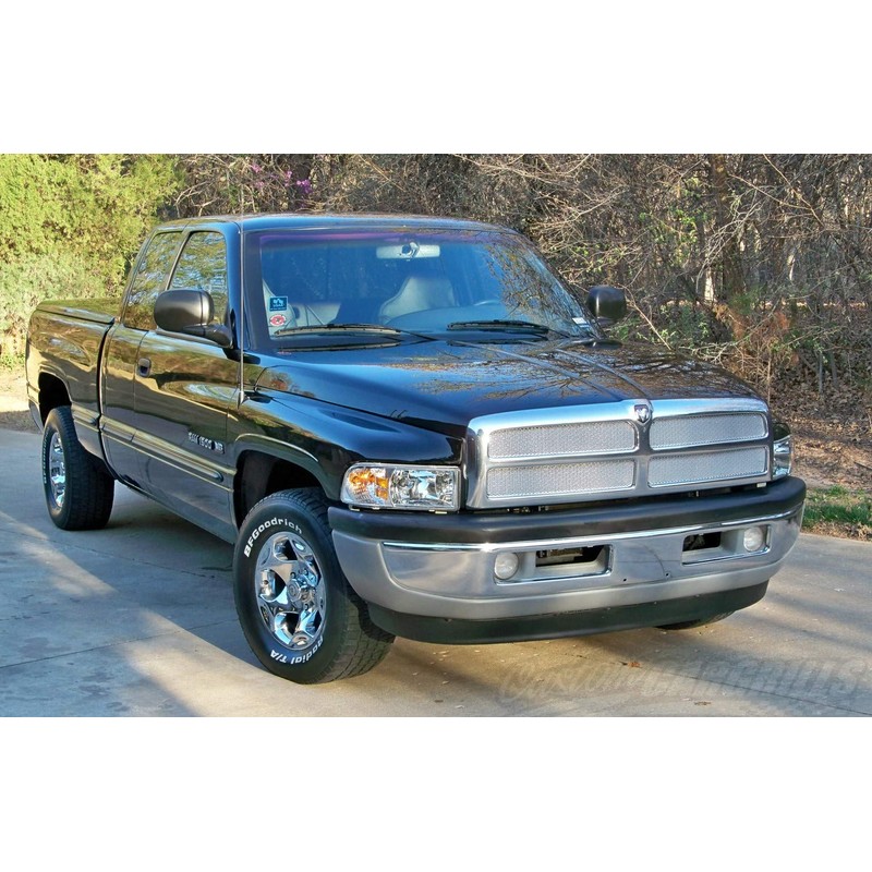 CCG 12"x48" Small Diamond Grill Mesh Sheet - Silver