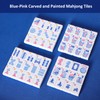 GUSTARIA American Mahjong Tiles (1.2”,Tiles Only), 166 Pcs American Mahjong