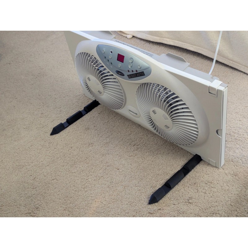 Bionaire 3D Printed Window Fan Unit Stands, Mounts, or Stabilizer