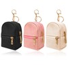 NATOSU 3 Pieces Mini Backpack with Keychain, Cute Mini Cosmetic