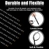 XT AUTO 8pcs 12V Super Bright 30cm 15 LED Flexible