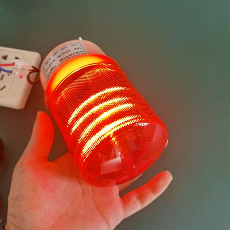 90 to 250V AC Wide Voltage 110V Rotating Strobe Beacon