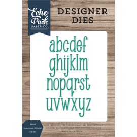 Echo Park Paper Company Mckell Lowercase Alphabet Set die