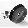 6-1/8 Inch Hole Saw with 1/2" Hex Shank Quick Change
