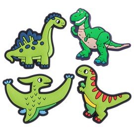 VZDIOR ‌Cute Cartoon Dinosaur Shoe Charms Colorful Animal Designs Stylish Shoes Decorations for Women 15PCS Clog Accessories 15A1