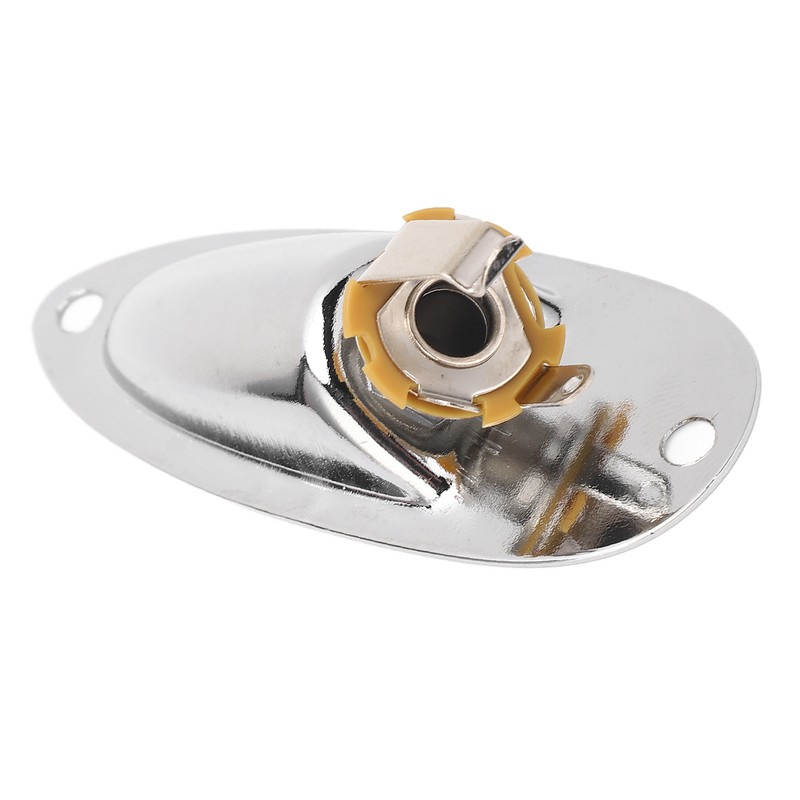 Guitar Input Jack Boat Style 6.35mm Metal Electric Guitar Input