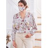 McCall's Misses' V-Neck Blouse and Mask Sewing Pattern Kit, Code