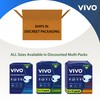VIVO Organic Cotton Overnight Sensitive Skin Adult Incontinence Diaper Briefs
