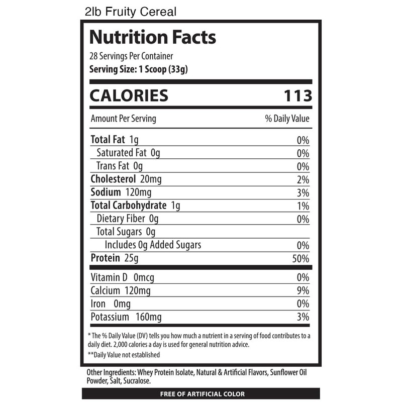 Alpha Supps ISO, Low Carb 100% Whey Protein Isolate Powder,
