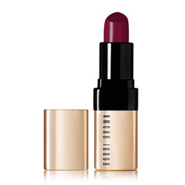 Bobbi Brown Luxe Lip Color Lipstick, Deluxe Travel Size 0.08 oz. / 2.5 g •• (Crimson) ••