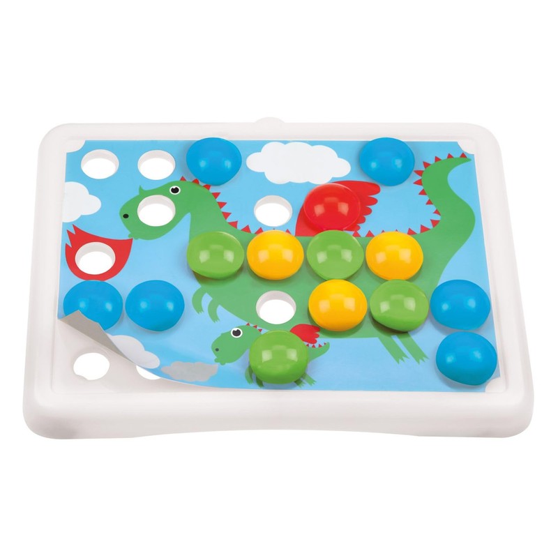 Lena 35630 My First Mosaic Craft Set with 36 Connectors,