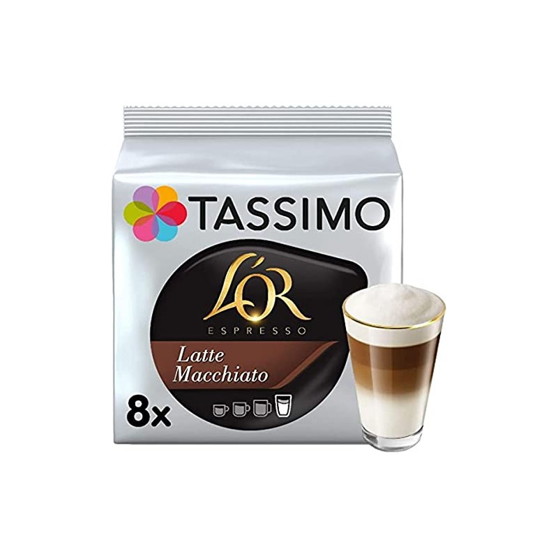 Tassimo T Discs L'OR Espresso Latte Macchiato (1 Pack, 16