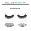 Ardell Natural Lashes False Eyelashes, 103 - Black, Soft &