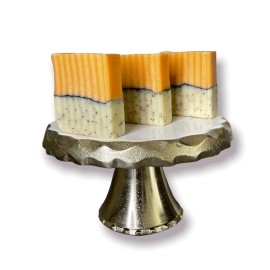 Sublime Body Co 4oz Natural Mango Soap Bar, Seamoss, UNSCENTED wrinkles fine lines Vitamin A & C