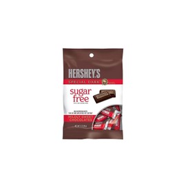 HERSHEY'S SPECIAL DARK Chocolate Bars, Mildly Sweet Dark Chocolate, Sugar Free, 3 Ounce