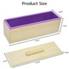 Artcome 42oz Soap Loaf Molds 2 Sets Rectangular Silicone Moulds