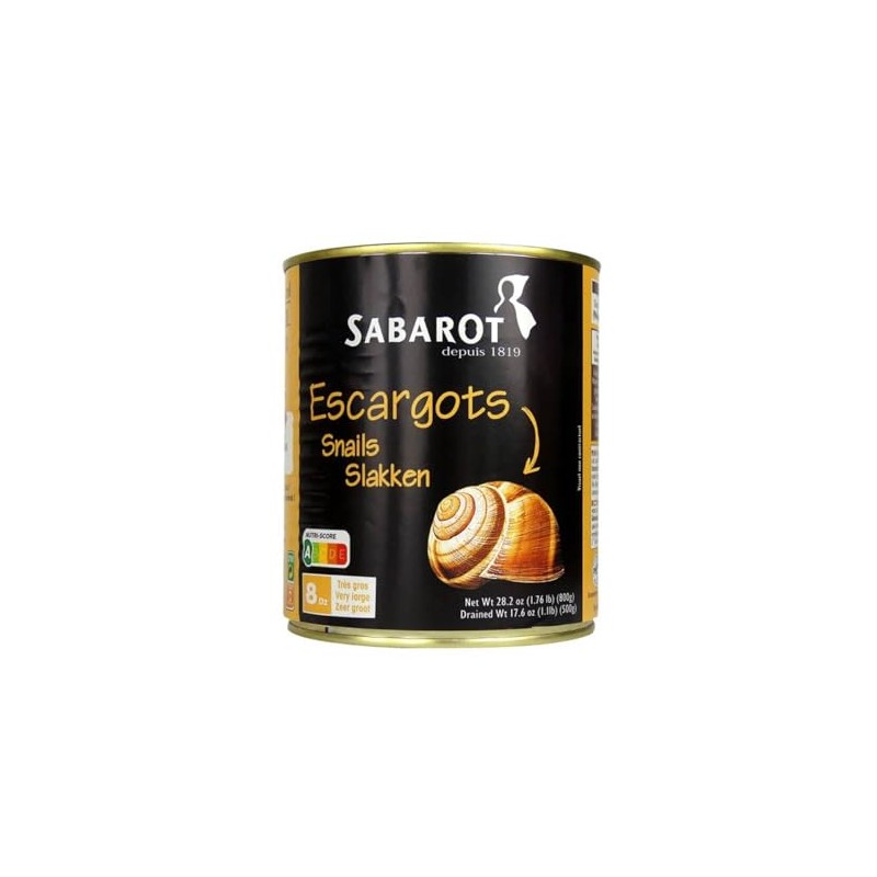 Sabarot Helix Lucorum 800 Gram 96 Extra Large Snails