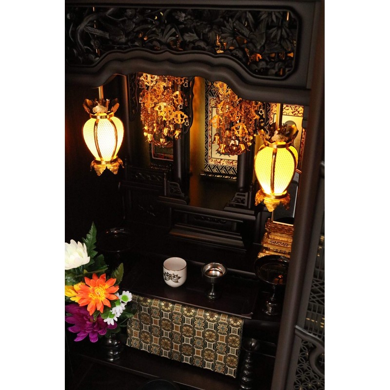 Buddhist Altar LED Cord for Hanging Lanterns "Akari" Lantern Lighting
