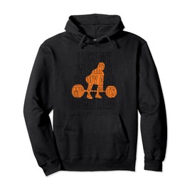 Weighs Heavy and Lowers the Load Down Pullover Hoodie, black