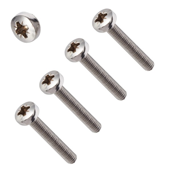 TERF® M6 X 30mm Pozi Pan Head Machine Screws Stainless