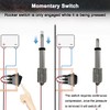 UYGALAXY Mini Electric Linear Actuator Stroke 2" with Momentary Switch