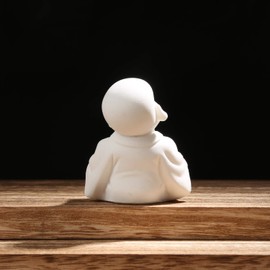 Carefree Fish Aquarium Decoration Minimalist Sandstone Buddha Fish Tank Decor Bring Home a Ray of Sunshine