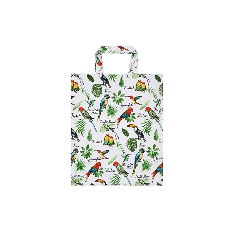 Ulster Weavers PVC Medium Gusset Tropical Birds MF, Cotton, Multi,