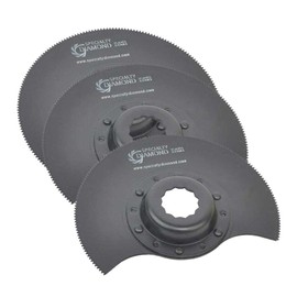 Versa Tool SB3J 3" BIMTL Flush Cut Oscillating Multi Tool Saw Blades for Sonicrafter (3 Pack)