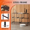 WLIVE Dresser for Bedroom with 5 Drawers, Long Storage Dresser,