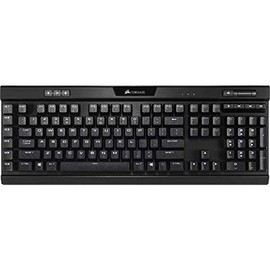 Skinit Decal Skin Compatible with K95 RGB Platinum Mechanical Gaming Keyboard - Skinit Originally Designed Brushed Steel Texture Design