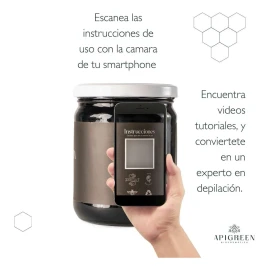 Cera Española Para Hombre Barba, Bigote, Cejas, Espalda 400g