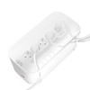Logilink LogiLink LPS281U - Kabelbox mit 5-Fach-Steckdosenleiste inkl. 3X USB,