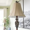Kenroy Home 20182GR Iron Lace Buffet Lamp with Golden Ruby