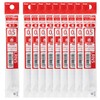 Pentel EnerGel XLRN5-B Ballpoint Pen Refills, 0.02 inches (0.5 mm),