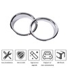 Qiosreui Front Fog Light Lamp Cover Ring for Hummer H2