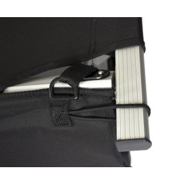 TETON Sports Cot Organizer; Great Camping and Hunting Gear; Perfect Companion to the TETON Sports Camping Cots; A Must Have , Black, 39 inches X 12 inches