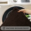 AINAHYVA Bathroom Rugs Chenille Bath Rug,Super Absorbent Chenille Bathroom mat