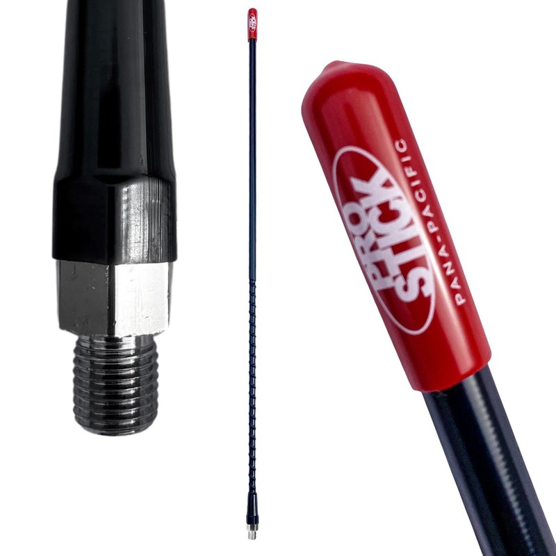 Prostick 2` Foot Fiberglass - Black CB Radio Antenna