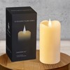 TECHLONG Flickering Flameless Candles with 3D Moving Flame, Last 1000+