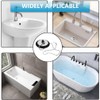 Universal Bath Plug with Chain Bathroom Sink Plug Replacement Drain