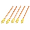 Gbstore 5 Pcs Air Conditioner Spare Part 6mm Copper Tube