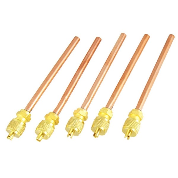 Gbstore 5 Pcs Air Conditioner Spare Part 6mm Copper Tube