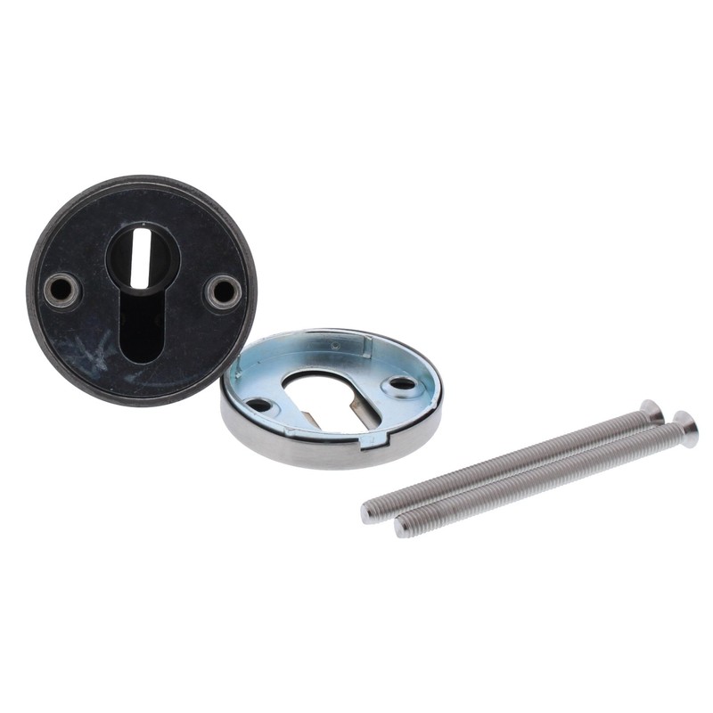 ToniTec Security Escutcheon ® Matte Stainless Steel with ZA extraction