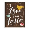 The Stupell Home Decor Collection kwp-2036_wd_13x19 I Love You a