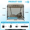 CartClan Golf Cart Foldable Tinted Windshield Suitable for 2018-UP EZGO