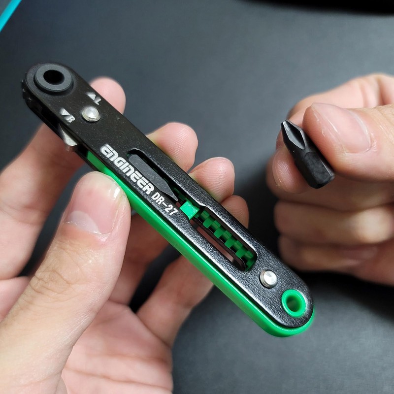 ENGINEER DR-27 Ultra-thin Ratchet Driver, Thin Slim