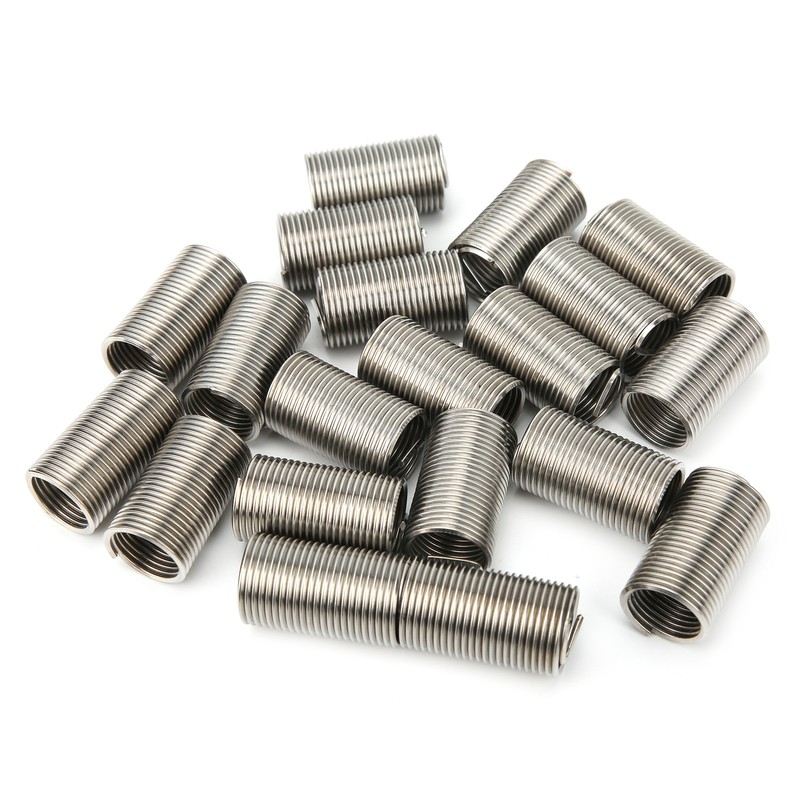 20PCS Wire Thread Inserts SUS304 Wire Stainless Steel Screw Sleeve