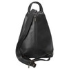 Samantha Look 019544 Women's Rucksack Genuine Leather, black, Einheitsgröße