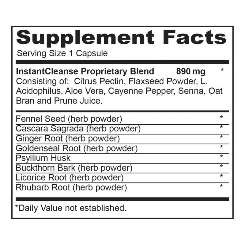 Cleanse Complete Limpieza Triple Fuerza Colon 90 Cápsulas